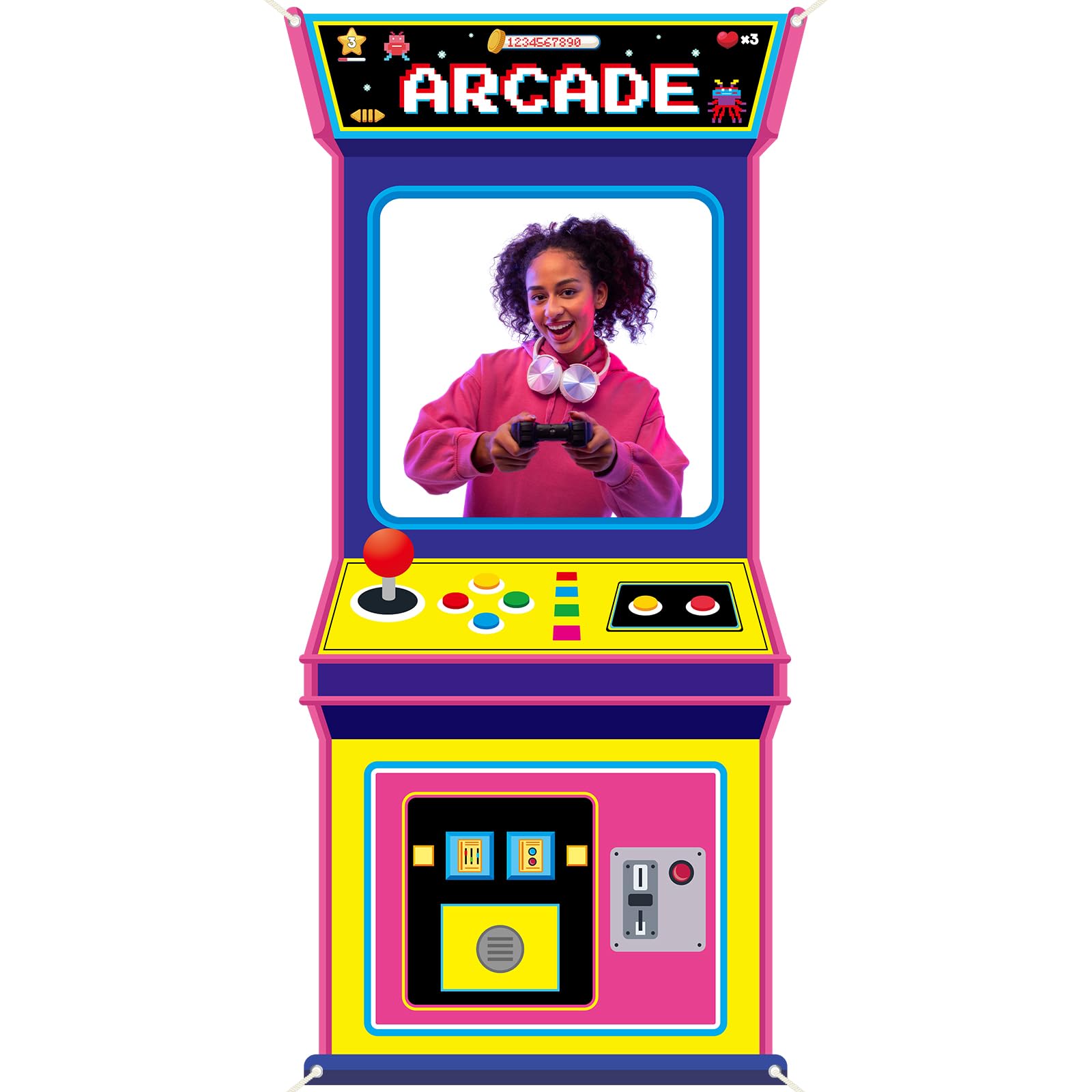 Retro Gaming Videos - Retro Video Gaming Fabric Arcade Game