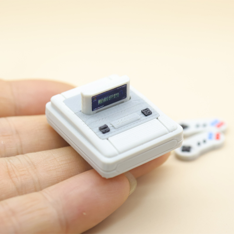 Retro Gaming Videos - 1set Dollhouse Mini Retro Game Console