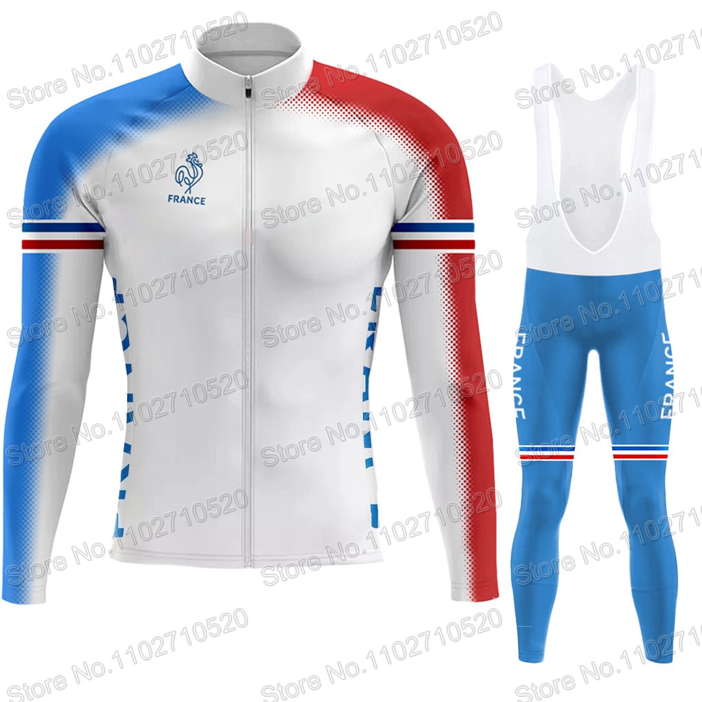 Retro Gaming Jacket - France National Team 2025 Cycling Jersey