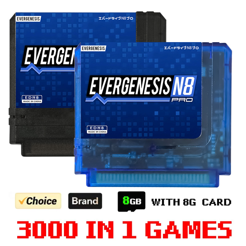 3000 in 1 Game Card ED N8 Pro  - Retro Gaming Videos recension och pris