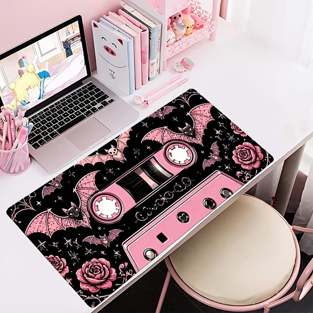 Pink Retro Cassette Tape Large - Retro Gaming Keyboard recension och pris