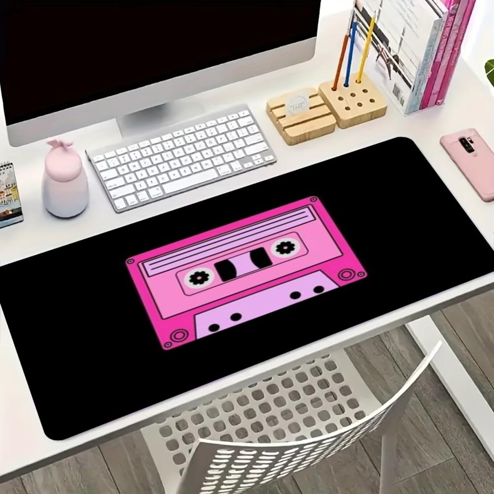 Pink Retro Cassette Tape Large - Retro Gaming Keyboard recension och pris