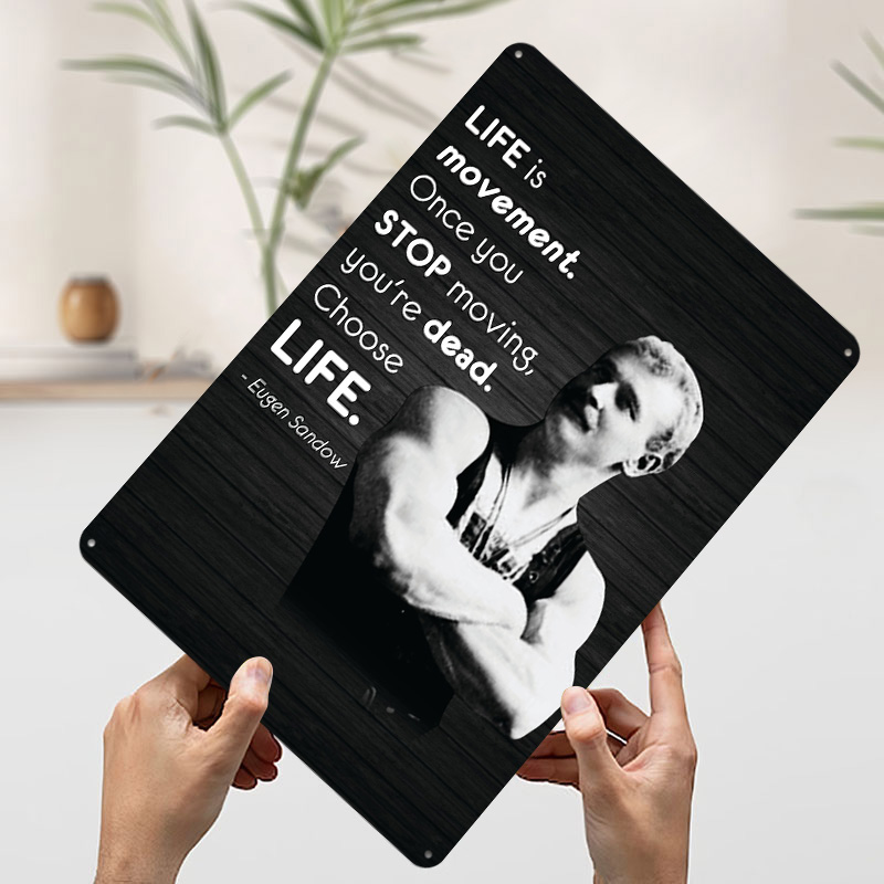 Eugen Sandow Words Printed Pos - Retro Gaming Words recension och pris