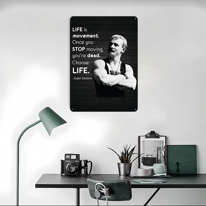 Eugen Sandow Words Printed Pos - Retro Gaming Words recension och pris