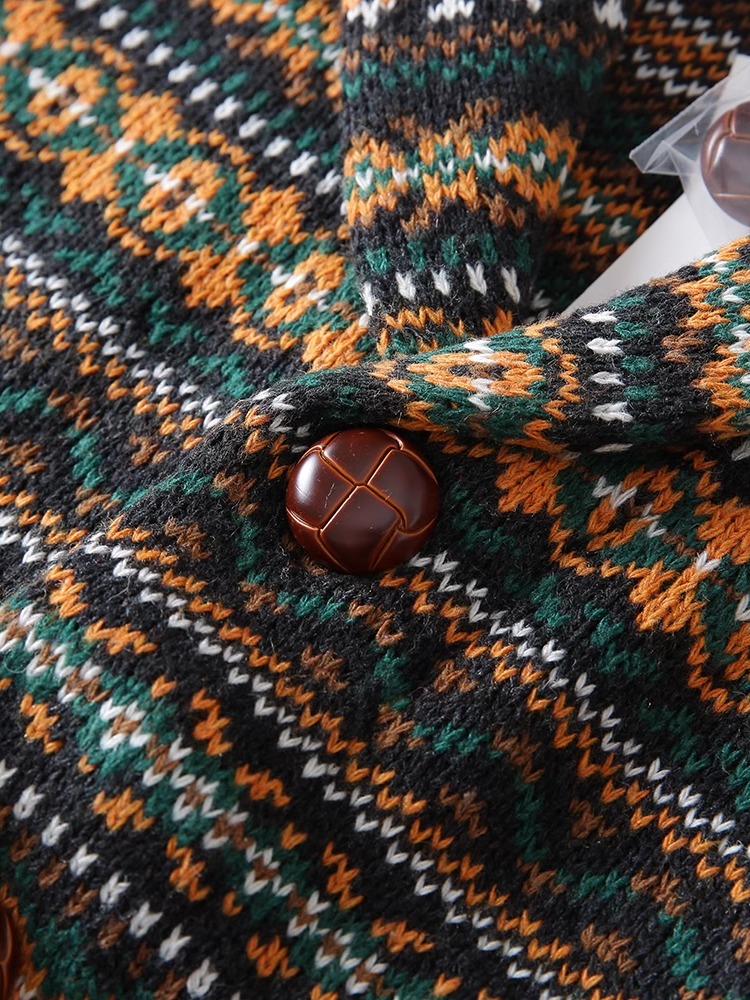 Nordic Cattle Wool Jacquard We - Retro Gaming Jacket recension och pris