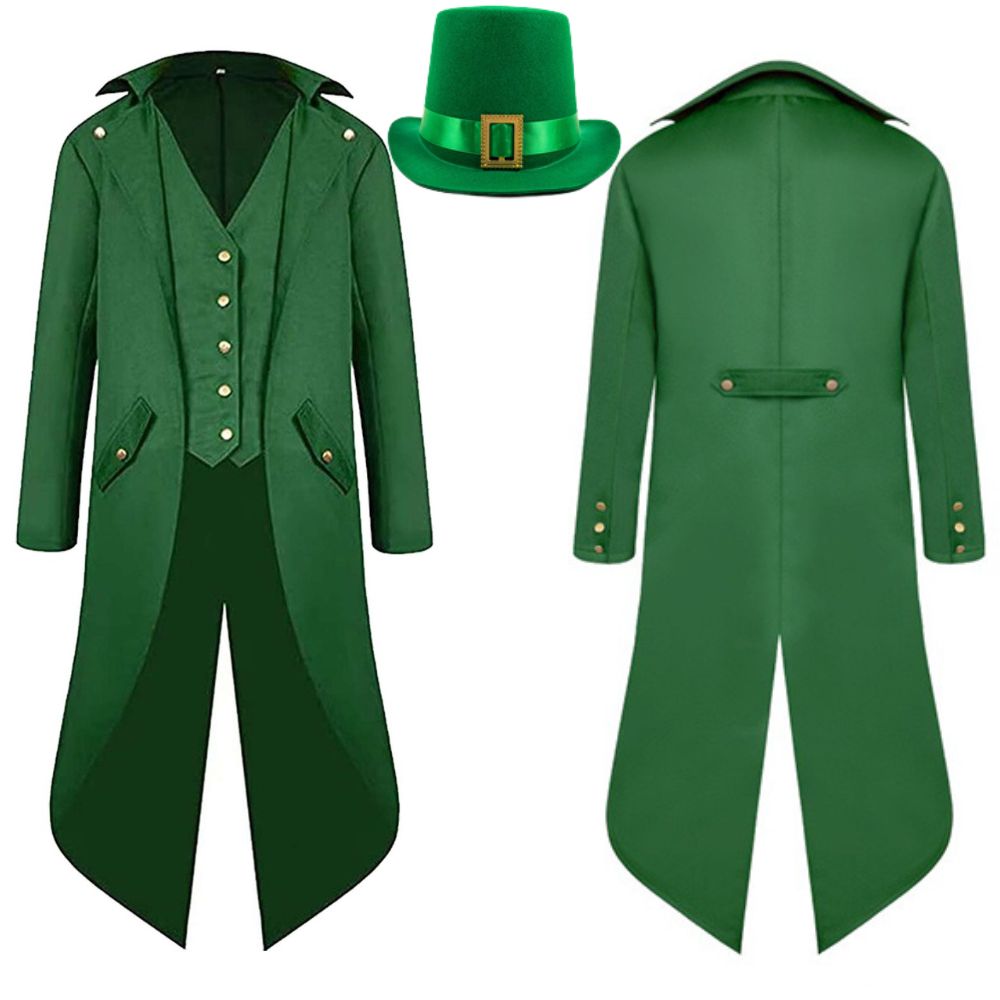 St Patrick's Day Costume for M - Retro Gaming Jacket recension och pris
