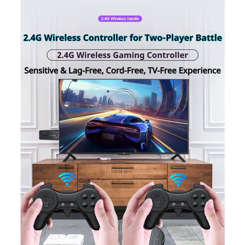 Portable 4K Retro Game Stick C - Retro Gaming Mobile recension och pris