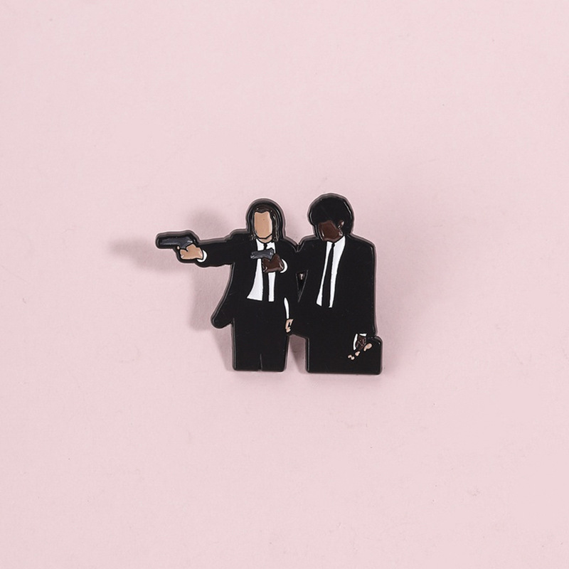 Pulp Fiction Enamel Pin Lapel  - Retro Gaming Jacket recension och pris