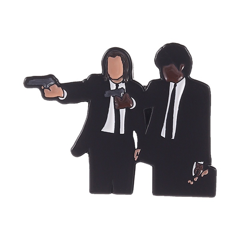 Pulp Fiction Enamel Pin Lapel  - Retro Gaming Jacket recension och pris