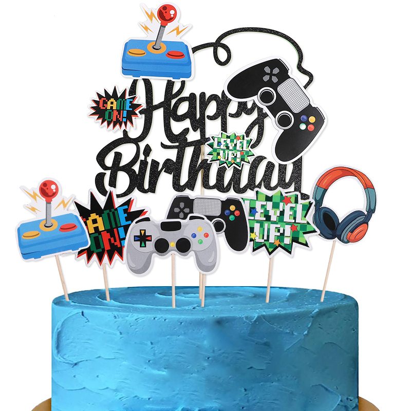 13Pcs Video Retro Game Cake To - Retro Gaming Videos recension och pris