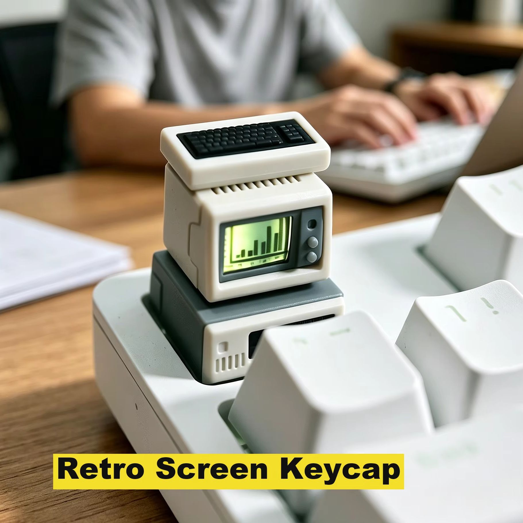 Retro Computer Keycap Backlit  - Retro Gaming Keyboard recension och pris