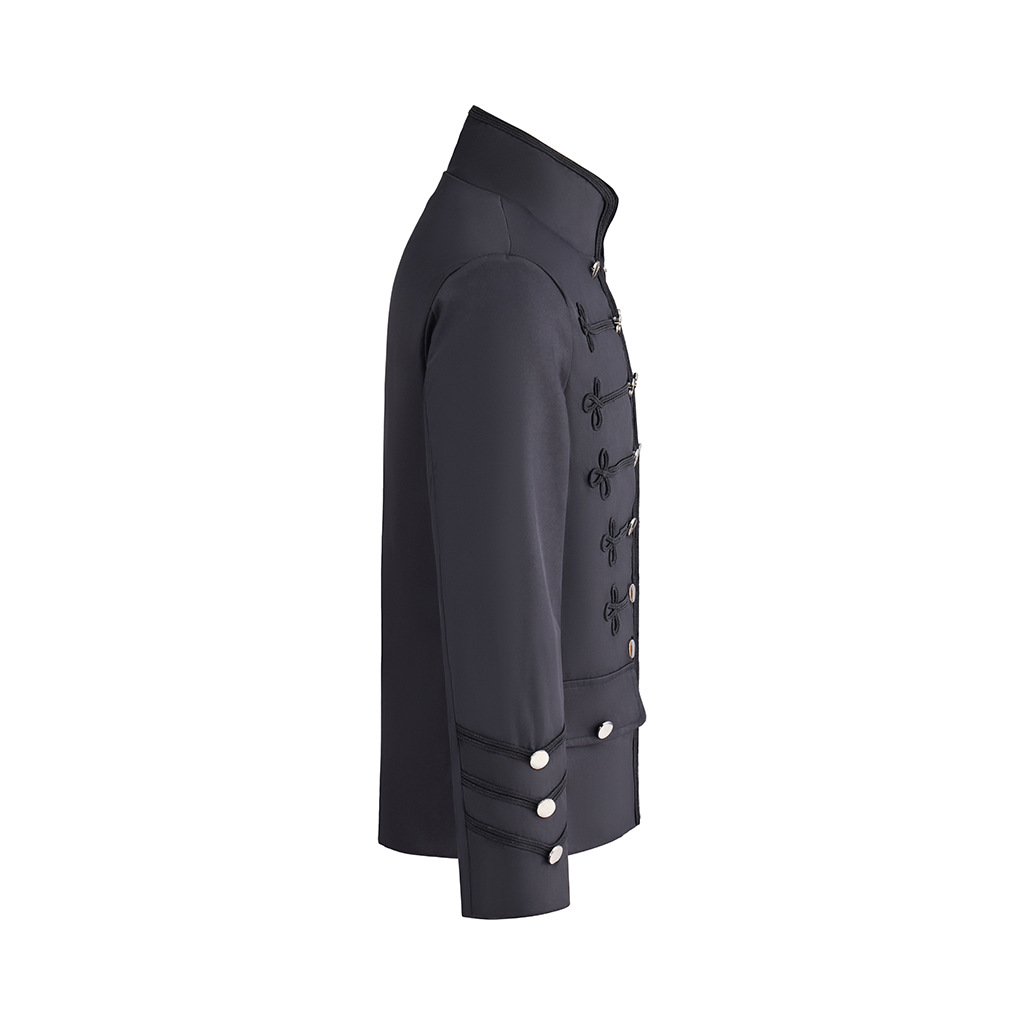 Men's Black Military Jacket Na - Retro Gaming Jacket recension och pris