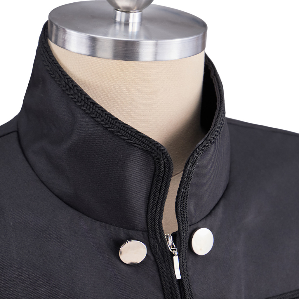 Men's Black Military Jacket Na - Retro Gaming Jacket recension och pris