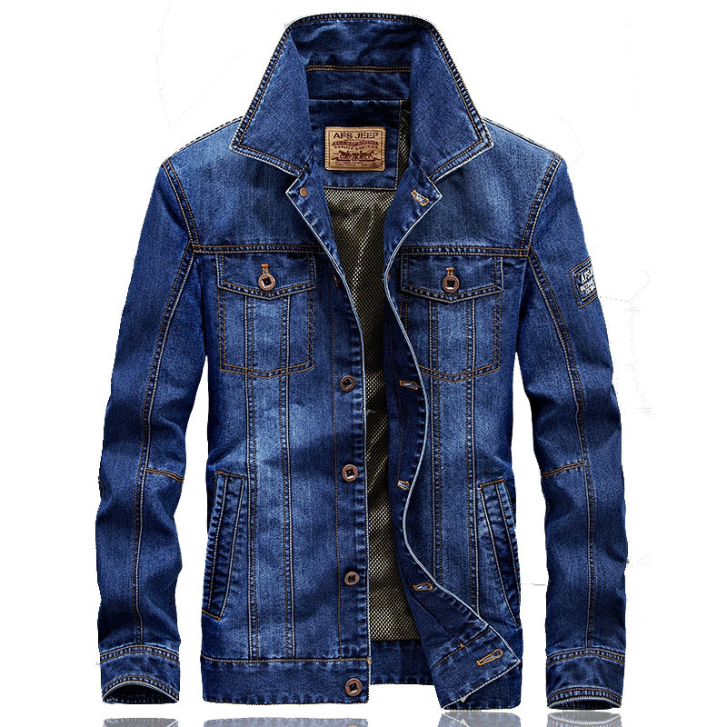 High Quality Men's Denim Jacke - Retro Gaming Jacket recension och pris