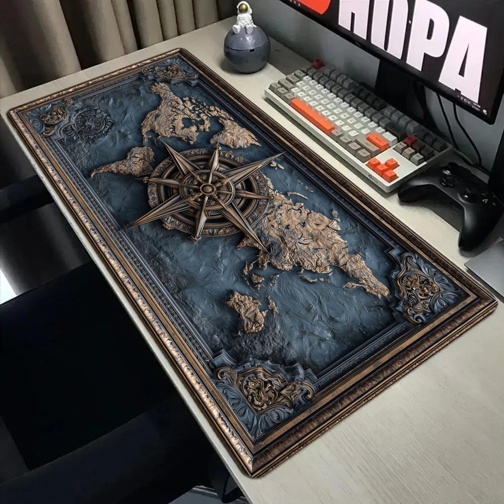 Retro compass and map Mouse Pa - Retro Gaming Keyboard And Mouse recension och pris