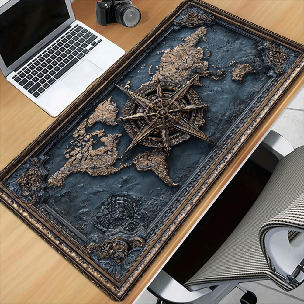 Retro compass and map Mouse Pa - Retro Gaming Keyboard And Mouse recension och pris