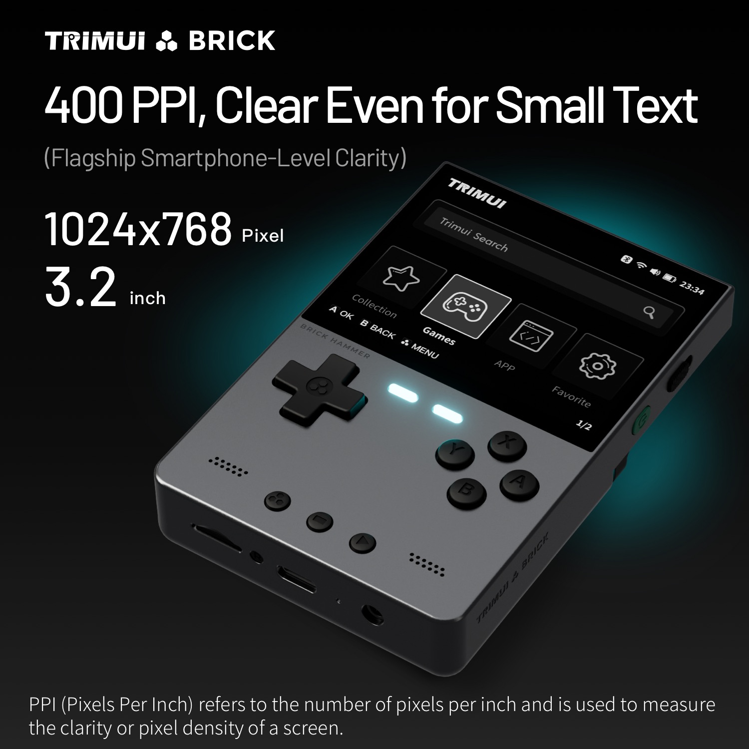 TRIMUI BRICK HAMMER Retro Hand - Retro Gaming Mobile recension och pris