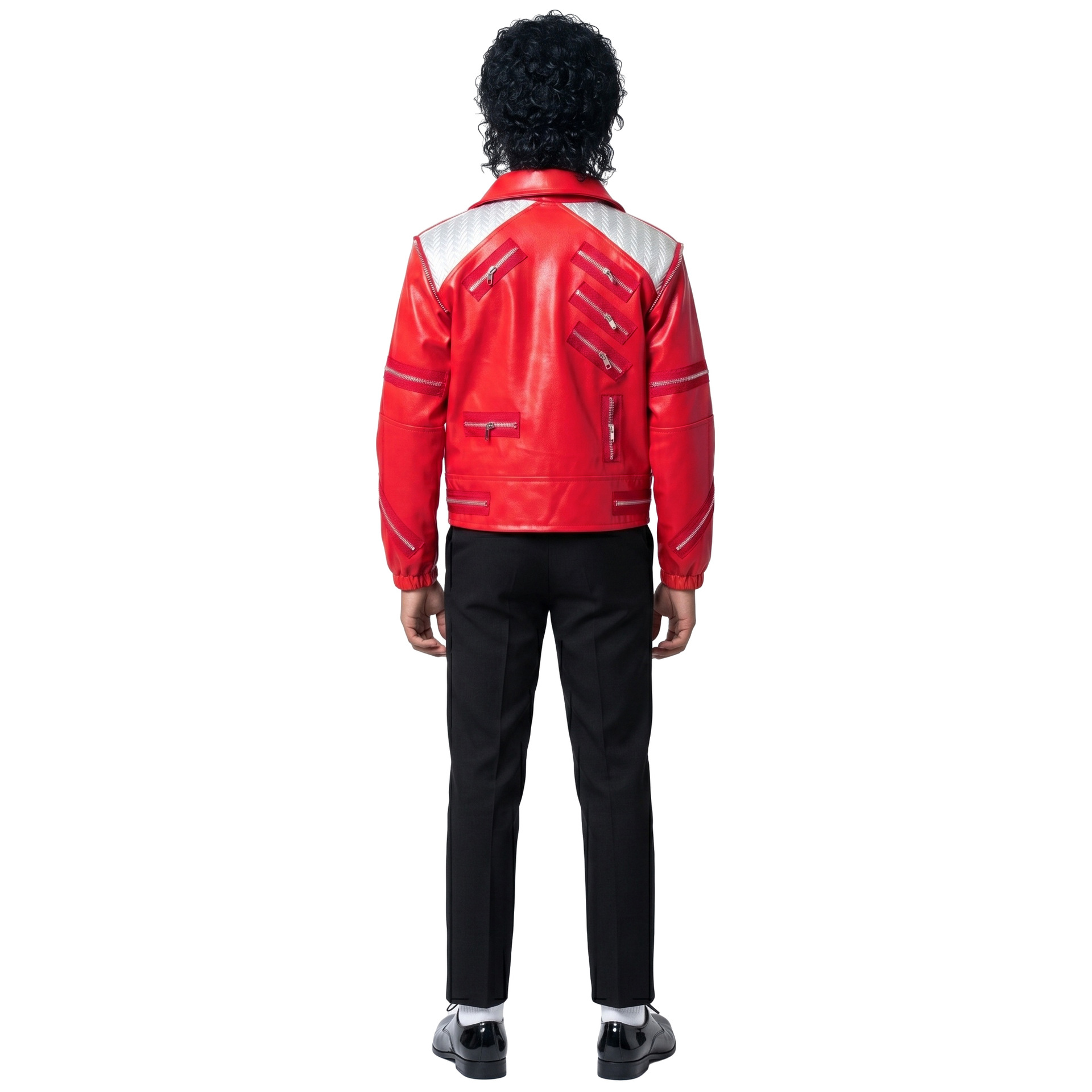 80s Retro Pop Star Costume Mic - Retro Gaming Jacket recension och pris