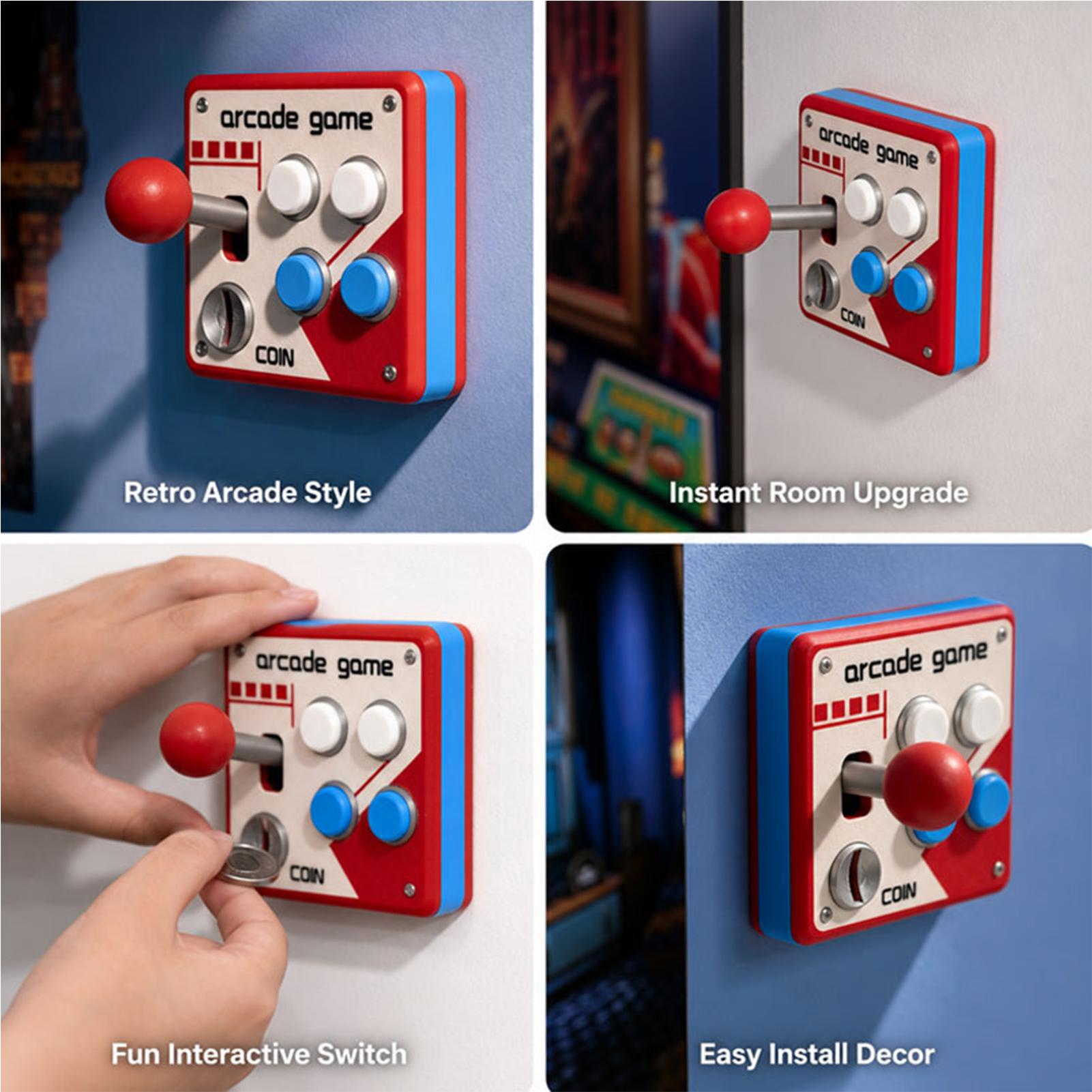 Creative Retro Arcade Game Lig - Retro Gaming Room recension och pris