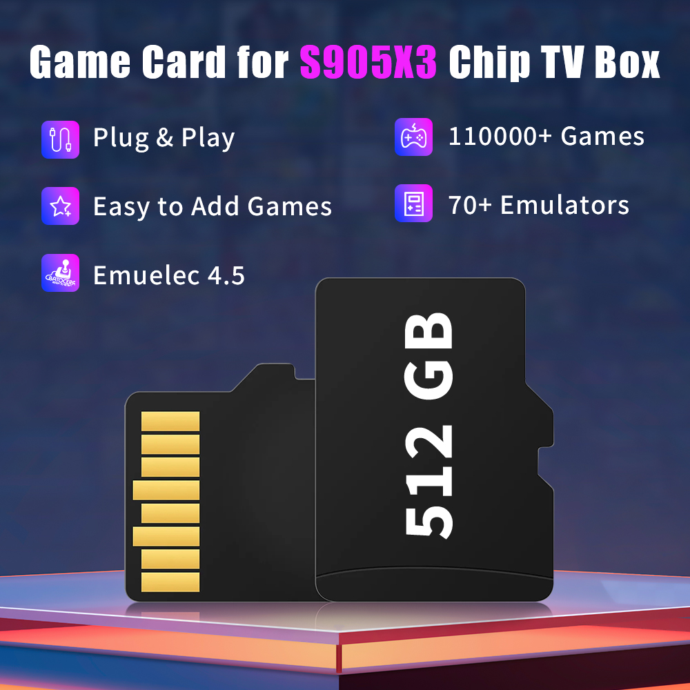 Game TF Card for S905X3 Chip T - Retro Gaming Room recension och pris