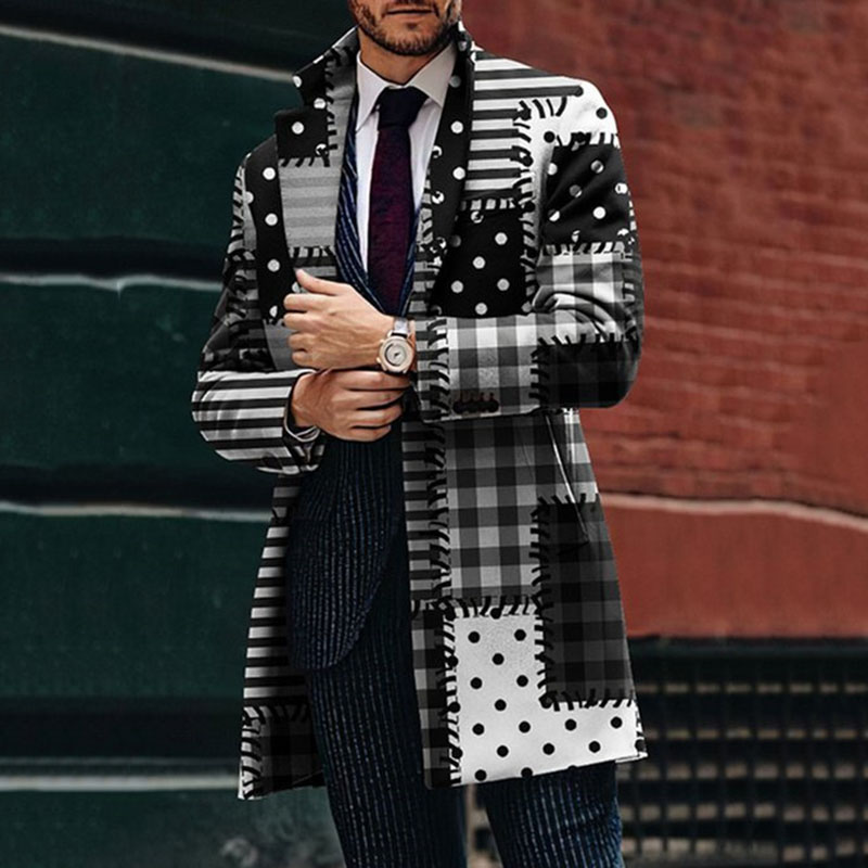 Retro Graphic Geo Print Colorb - Retro Gaming Jacket recension och pris