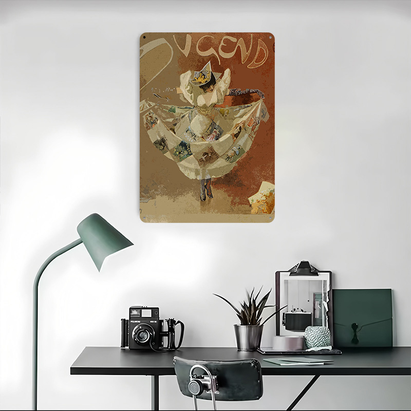 Vintage Magazine Cover Tinplat - Retro Gaming Magazine recension och pris