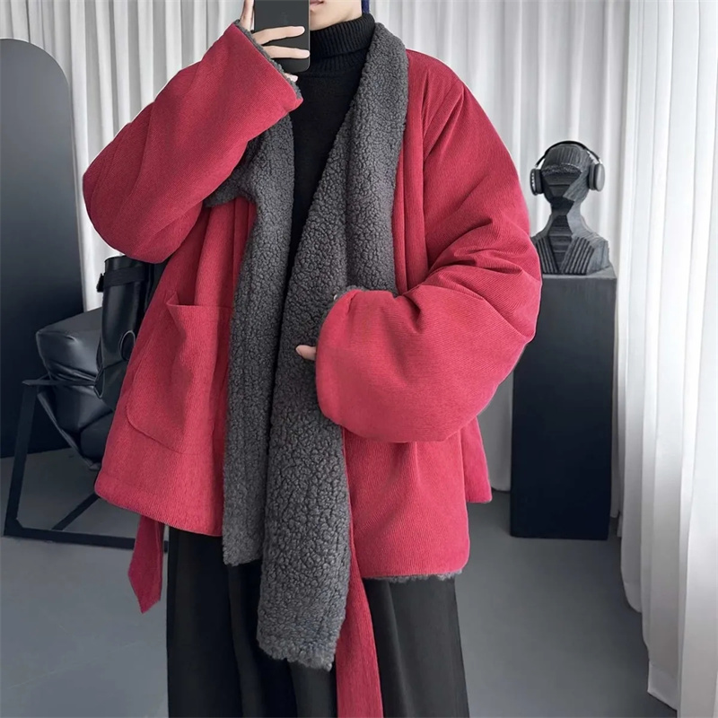 Winter Plus Plush Thick Cotton - Retro Gaming Jacket recension och pris