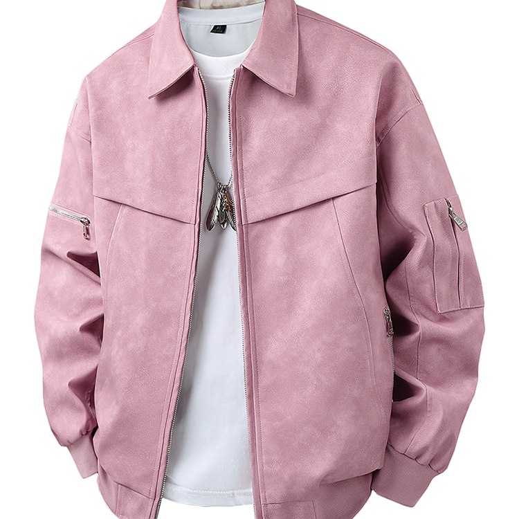 Asian Size Men's Retro Leather - Retro Gaming Jacket recension och pris