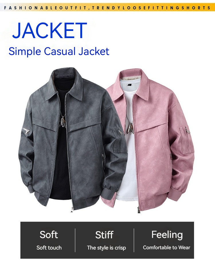 Asian Size Men's Retro Leather - Retro Gaming Jacket recension och pris